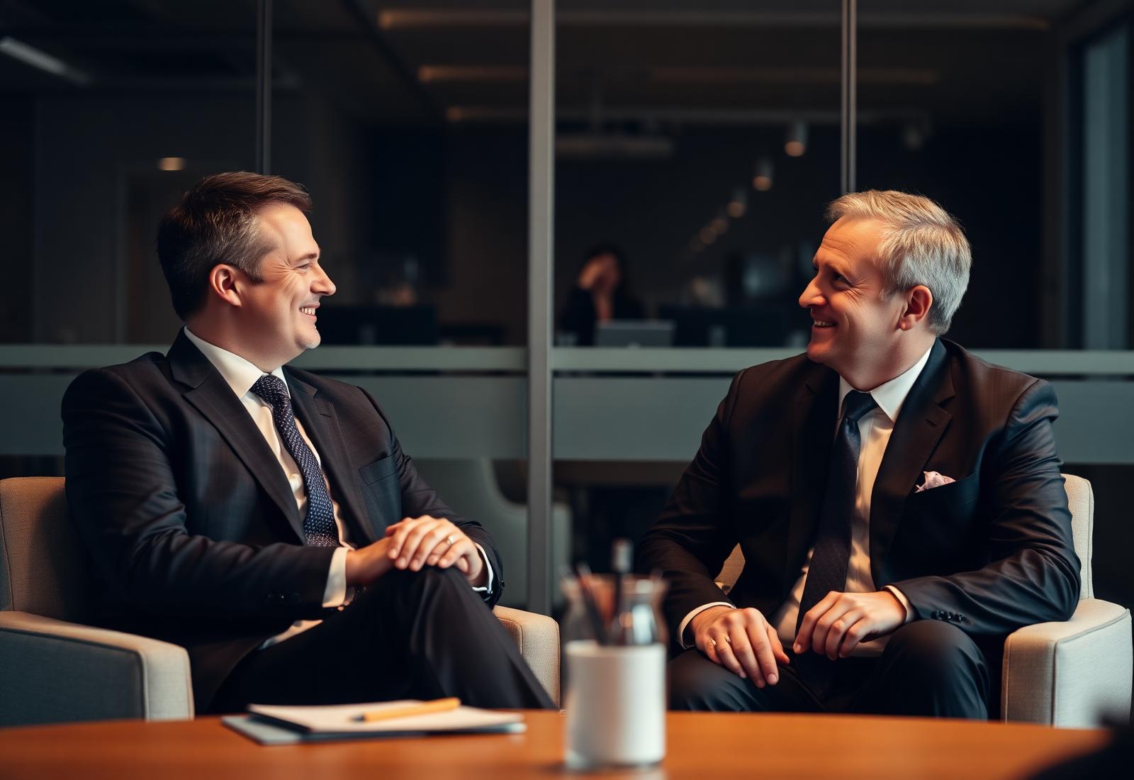 Reunião de negócios